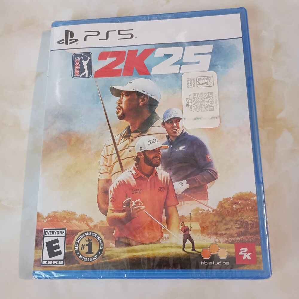 Golf Video Game PGA Tour 2K25 Play Station 5 Brand New Sealed